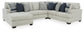 Lowder 4-Piece Sectional with Chaise