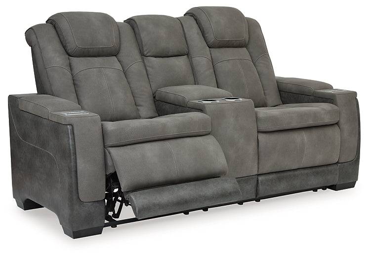 Next-Gen DuraPella PWR REC Loveseat/CON/ADJ HDRST