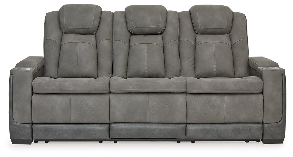 Next-Gen DuraPella PWR REC Sofa with ADJ Headrest