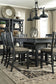 Tyler Creek Counter Height Dining Table and 4 Barstools