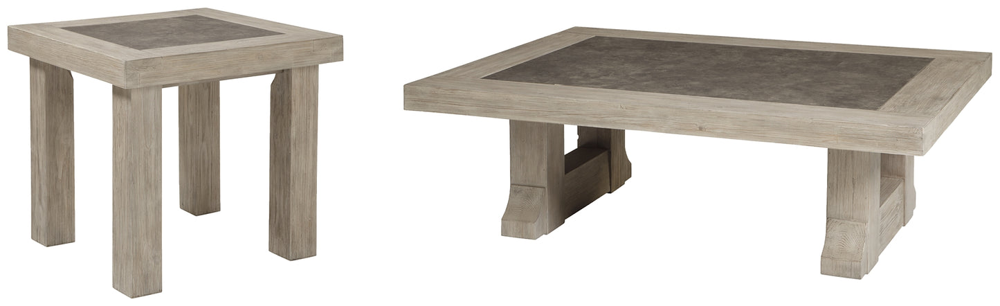 Hennington Coffee Table with 1 End Table