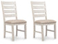 Skempton Dining Table and 2 Chairs and Bench