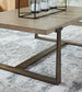 Dalenville Coffee Table with 2 End Tables