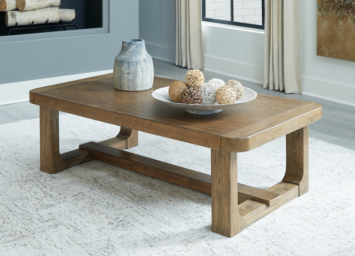 Cabalynn Coffee Table with 1 End Table