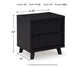 Danziar King Panel Headboard with Mirrored Dresser, Chest and 2 Nightstands