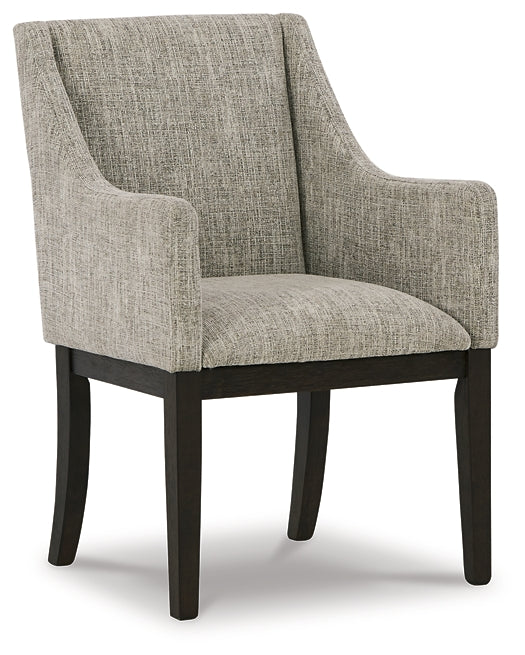 Burkhaus Dining UPH Arm Chair (2/CN)