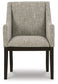 Burkhaus Dining UPH Arm Chair (2/CN)