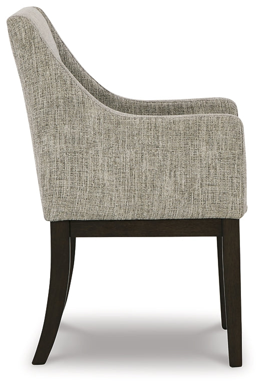 Burkhaus Dining UPH Arm Chair (2/CN)