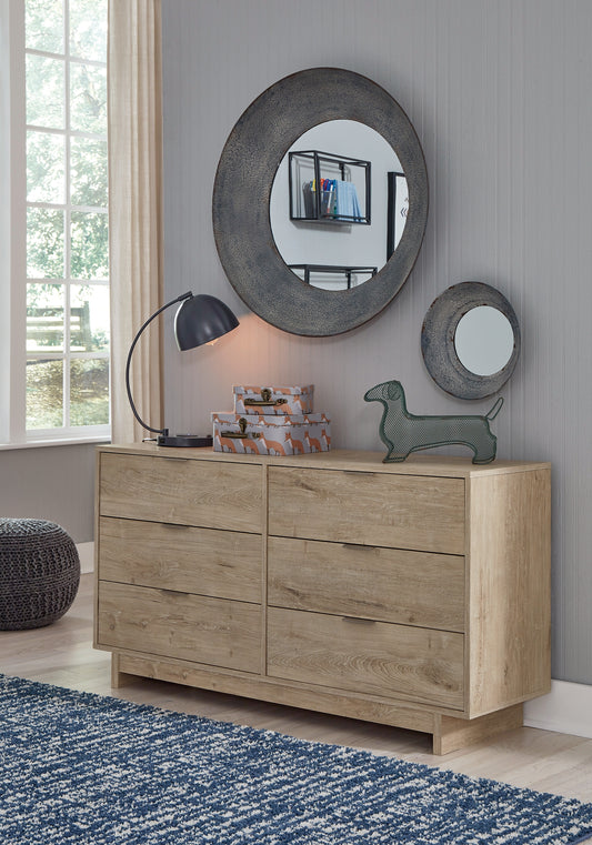 Oliah Six Drawer Dresser