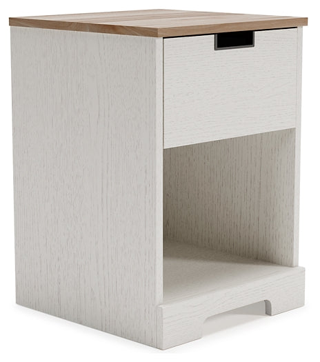 Vaibryn One Drawer Night Stand