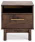 Calverson One Drawer Night Stand