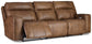 Game Plan PWR REC Sofa with ADJ Headrest