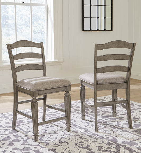 Lodenbay Upholstered Barstool (2/CN)