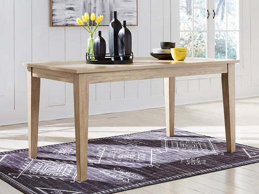 Gleanville Rectangular Dining Room Table