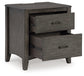 Montillan Two Drawer Night Stand