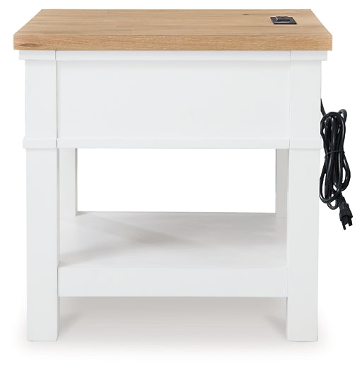 Ashbryn Rectangular End Table