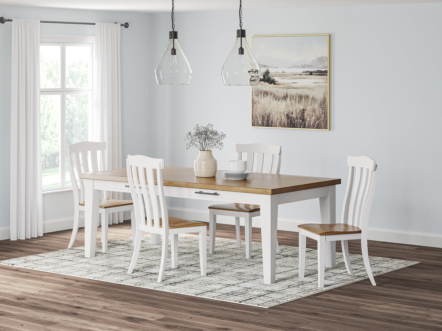 Ashbryn Dining Table and 4 Chairs