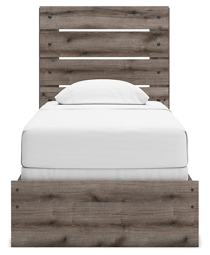 Graystorm Twin Panel Bed